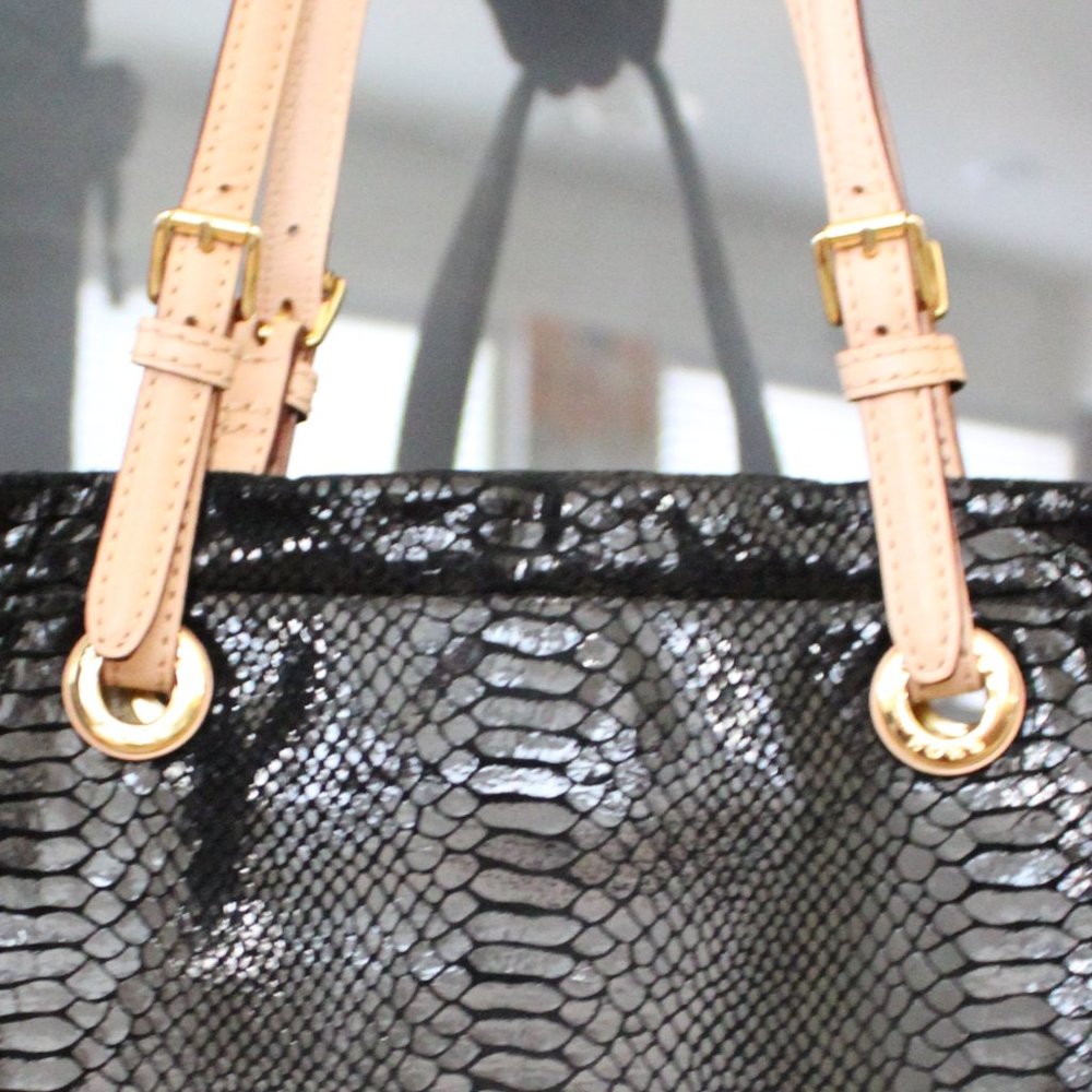 Michael Kors Black Tote - Picture 4 of 11